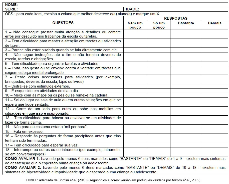 Formulario 8 - Anamnese Psicológica Adulto - Abordagem Psicanalítica