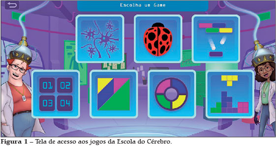 Treino das funções executivas: Jogo das 4 cores